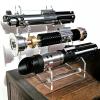 WANLIAN Lightsaber Stand Display, Acrylic Desktop Lightsaber Stand 3-Tier Lightsaber Holder , Acrylic Light Saber Display Rack Suitable for Swords, Light Saber (Transparent) view 1