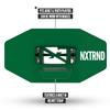 Nxtrnd Two Football Mouth Guard, Football Mouthpiece with Strap, Fits Adult & Youth (Dark Green) view 3
