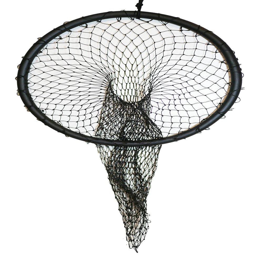 Key West Floating Chum Ring Net (Black, 3/4" Mesh)