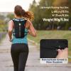 Waterproof Running Vest, 5.5L Breathable Running Hydration Vest with 1.5L Water Bladder, Water Vest for Hiking, Trail Marathon Race, Ideal for Women and Men view 2