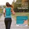 Waterproof Running Vest, 5.5L Breathable Running Hydration Vest with 1.5L Water Bladder, Water Vest for Hiking, Trail Marathon Race, Ideal for Women and Men view 2
