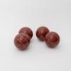 BuyBocceBalls Listing - Made in USA, Premium Quality Engraved Tournament Bocce Set - 110mm Green and Dark Red Balls, Nylon Bag, 998 Grams (2 lbs. 3.2 oz.). Various Bag Colors view 3