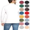 Men's Long Sleeve Mock Neck Turtleneck White 3X view 3