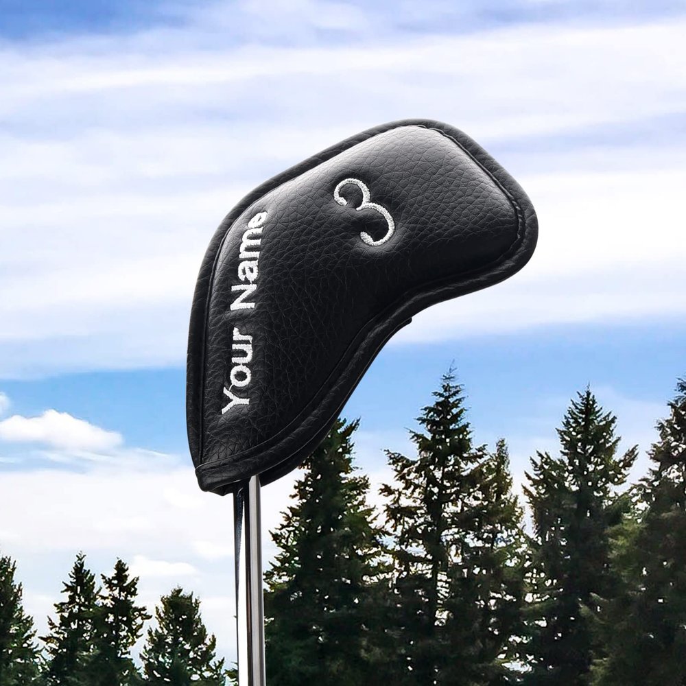 1pc Custom Golf Iron Headcover for Left (for Left Custom 1pc) Random No.