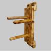 Wing Chun Wooden Dummy Plane Rustik Color view 1