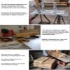 Wing Chun Wooden Dummy Plane Rustik Color view 2