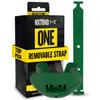 Nxtrnd One Football Mouth Guard, Strap Included, Fits Adult & Youth (Dark Green) view 1