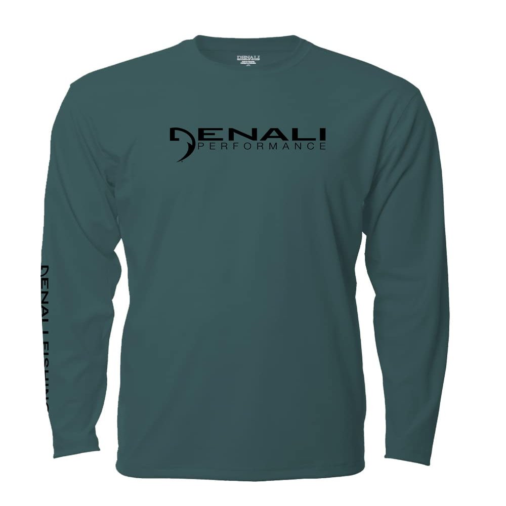 Denali Performance Fishing Mens Teaser UPF 50+ ProtectUV Mega Solar Stars and Stripes Blue XX-Large