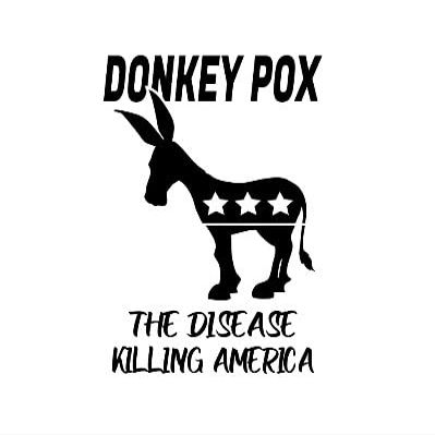 Donkey Pox - Disease Killing America Decal by Check Custom Design - Multiple Sizes and Colors