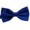 SURVODJA Men Bow Tie Adjustable Length Wedding Male Fashion Boys Satin Bowties one size Royal Blue view 1