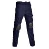 HARGLESMAN Men's Tactical Airsoft Long Sleeve Uniform Set Shirts Snug Fitting Top Shirt Practical Painting Ball Comfortable Breathable Soft Work Hiking Fishing Hunting Outdoor Suits Navyblue XL view 4