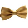 SURVODJA Men Bow Tie Adjustable Length Wedding Male Fashion Boys Satin Bowties one size Champagne view 1