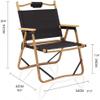 Camping Chair Folding Chairs Lawn Chairs Portable Outdoor Camping Chair Foldable Oxford Cloth Folding Fishing Chair Lightweight Picnic Folding Chair Camp Chair Moon Chair view 3