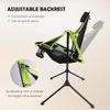Camping Chair Folding Chairs Lawn Chairs Outdoor Folding Chair with Pillow Portable Comfortable Fishing Chair Camping Chair Ultralight Travel Folding Chair Camp Chair Moon Chair (Color : Blue) view 3
