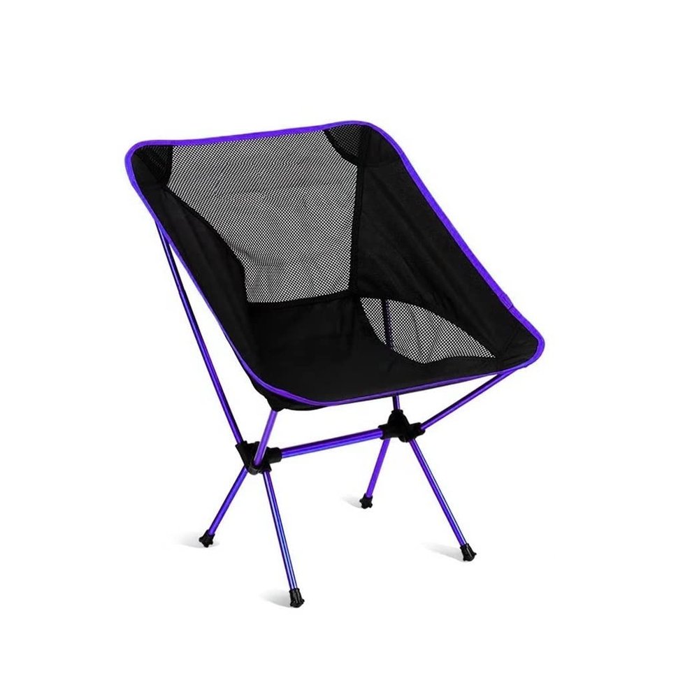 Camping Chair Folding Chairs Lawn Chairs Portable Camping Chair Outdoor Lightweight Aluminum Moon Chair Leisure Camping Fishing Chair Folding Stool Folding Chair Camp Chair Moon Chair (Color : C)