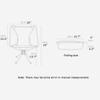 Camping Chair Folding Chairs Lawn Chairs Outdoor Folding Chair Camping Chair 360 Degree Rotatable Lounge Chair Light Portable Fishing Chair Aluminum Chair Folding Chair Camp Chair Moon Chair view 3