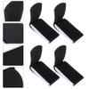 Wakauto 6pcs Ski Straps Bindings for Snowboards Fixing Bands for Secure and Stable Use Sports Black Color view 4