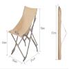 Camping Chair Folding Chairs Lawn Chairs Outdoor Portable Ultra Light Folding Chair by Camping Chair Seat Load Oxford Aluminum Cloth Fishing Chair Folding Chair Camp Chair Moon Chair view 3