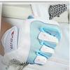 Biggold 1 Pair Women Golf Gloves Right Hand and Left Hand Anti-Slip Breathable Gloves Ladies Outdoor Sports Protetive Gloves (Pink and White,21) view 3