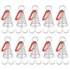 10PCS Deck Anchor Pegs, Windproof Aluminium Alloy Octopus Tent Stakes with Spring Buckle, Portable Wind Rope Anchor, Camping Tent Nail view 1