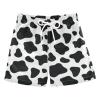 Aflyko Boys' Board Shorts Cow Print Bathing Suit Toddler Swim Trunk Girls Beach Swimwear view 1