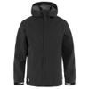 Fjllrven HC Hydratic Trail Men's Shell Jacket - Waterproof, Windproof, Insulated, Breathable Fabric - Hiking, Trekking, Black, Large view 1