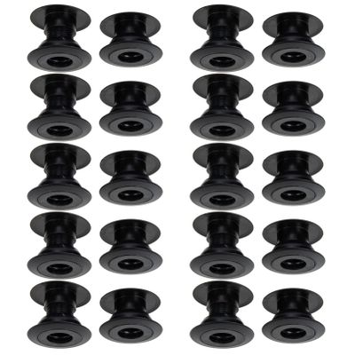 Gatuida 10 Pairs Foosball Table Rod Bearings 5/8 16mm Table Soccer Machine Accessories Sportcraft Replacement Parts