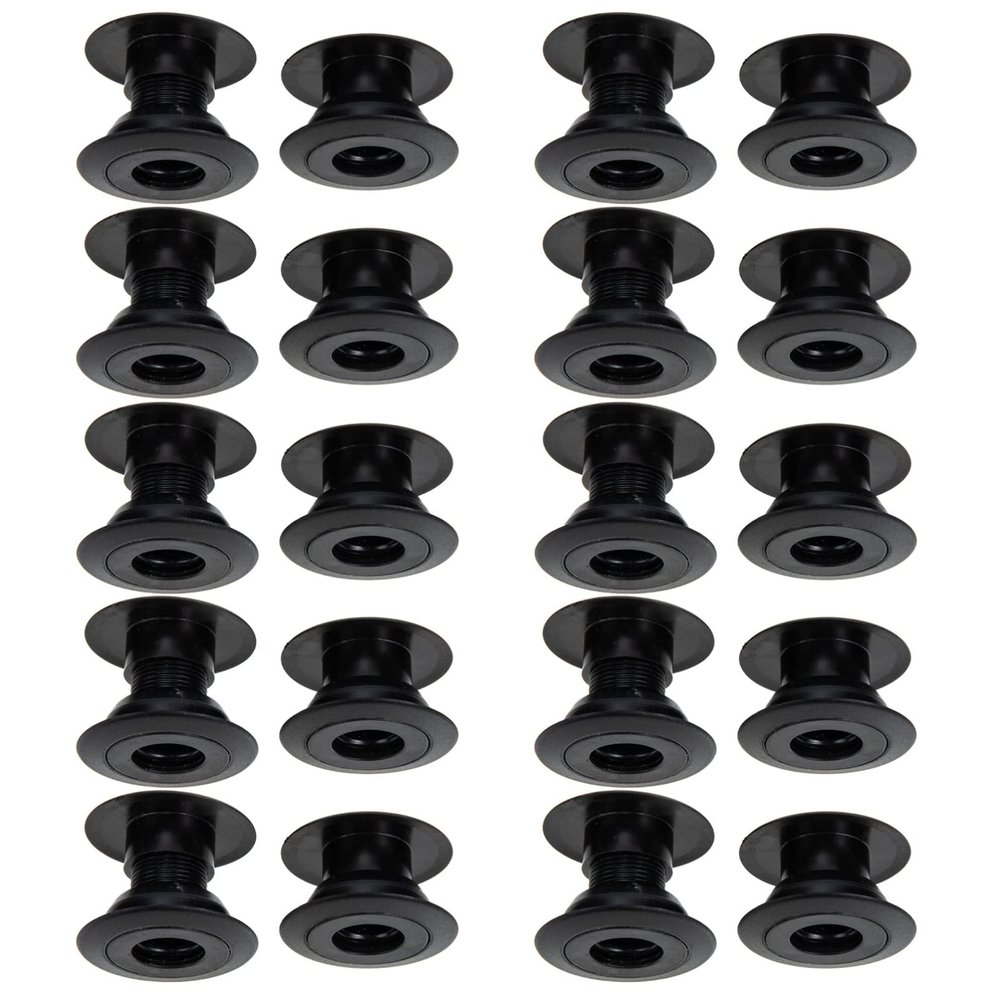 Gatuida 10 Pairs Foosball Table Rod Bearings 5/8 16mm Table Soccer Machine Accessories Sportcraft Replacement Parts