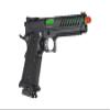 Lancer Tactical Knightshade Hi-Capa Gas Blowback Full Steel Airsoft Pistol view 4