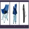 Camping Chair Folding Chairs Lawn Chairs Portable Ultralight Compact Folding Camping Backpack Chairs Capacity Compact Lightweight Folding Chair Folding Chair Camp Chair Moon Chair (Color : E) view 3