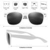 FEPITO 24 Pack Party Sunglasses Bulk for Birthday Party Favors Goody Bag Fillers for Beach Pool Party Toys for Adults, White view 2