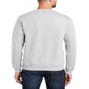 JustBlanks Cozy Fleece Sweatshirts for Men - Soft Plain Crewneck Pullover, Warm Crew Neck Mens Sweatshirt - Ash - S view 2