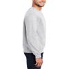 JustBlanks Cozy Fleece Sweatshirts for Men - Soft Plain Crewneck Pullover, Warm Crew Neck Mens Sweatshirt - Ash - S view 3