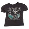 Ac/Dc T Shirt For Those About To Rock Yellow Outlines Official Mens Black Size L view 4