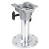 NESHULT Aluminum Adjustable Height Locking Boat Seat Pedestal 12-Inch to 18-Inch view 1