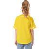Icibgds Kids Baseball Jersey Button Boys T-Shirt Trendy Hip Hop Street Black and White Short Sleeve Tshirt (Yellow, 10 Years) view 3