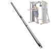 DYK&NX Professional Chrome Pull Down Bar, LAT Pull Down Bar Straight Bar DIY Pull Bar for Gym, Power Cable Machine Attachment for Home Gym Strength Workout view 1