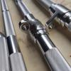 DYK&NX EZ Bent Bar Metal Handle Cable Attachment, Bodybuilding Revolving Curl Bar for Home Gym Workout Equipment Supplies view 4
