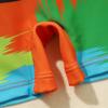Kids Baby Floatation Swimsuit with Adjustable Buoyancy Float Suit Swim Vest One Piece Floating Swimwear for Boys Girls Infant Toddler Short Sleeve Swimming Bathing Suit Dino Print-Orange 18-24 Months view 4