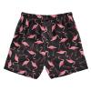 Aflyko Animal Board Shorts Tropical Pink Flamingo Boys Girls Swim Trunk Teens Beach Swimwear XL view 2