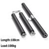 DYK&NX Multifunction Adjustable LAT Pull Down Bar, Heavy Duty DIY Bicep Pull Bar with Rubber Grips for Gym Strength Workout Body Training Muscle Building view 4