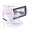 Boat Spotlight,DC 12V Marine Lights for Boats 100W Portable Marine Searchlight with Remote Control 360Rotate Adjustable 2500LM White view 3