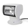 Boat Spotlight,DC 12V Marine Lights for Boats 100W Portable Marine Searchlight with Remote Control 360Rotate Adjustable 2500LM White view 4