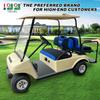 10L0L Golf Cart Front Rear Seat Cover Set for EZGO TXT RXV & Club Car DS 2000-up(Flat Backrest), Made of 3D Air Mesh Polyester Fabric Breathable Washable, Blue view 2