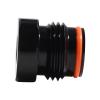 12g/16g/24g/33g co2 Cartridge Threaded Cylinder (3/8-24UNF Thread) to Paintball Tank Thread (G1/2-14) Convert Adapter view 2