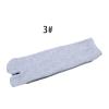 Abaodam Elastic Cotton Socks 3 Pairs Tabi Toe Socks Unisex Casual Sandal Two Toe Tabi Indoor Outdoor Hiking or Casual Women Men (White+ Grey+ Black) Men view 4
