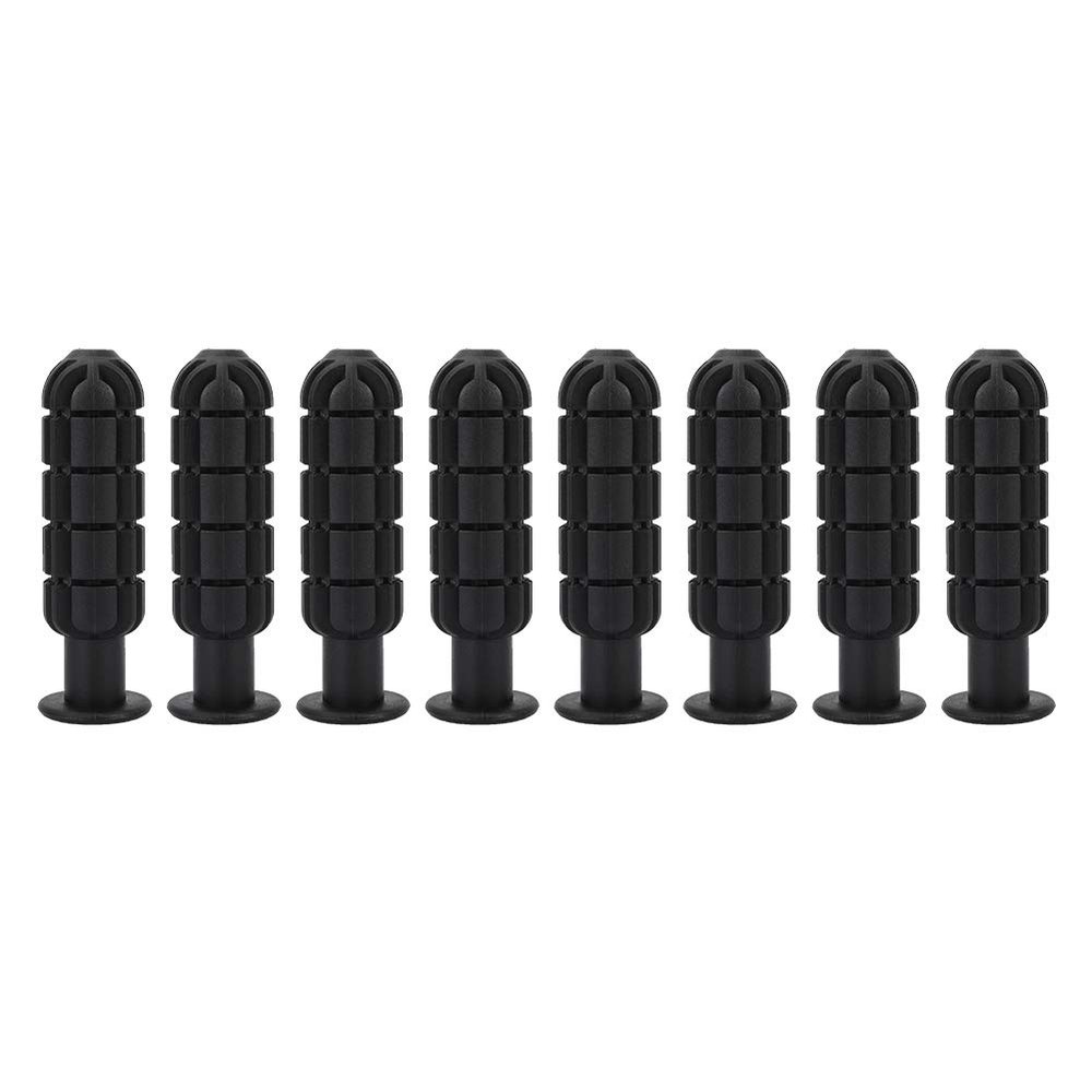 Foosball Handle Grips 8 Pcs Octagonal Handles , Foosball Handle Grips , Table Soccer Handle Part Replacement Kids babies Football Plastic Handle Grip for 1/2" Foosball Rods
