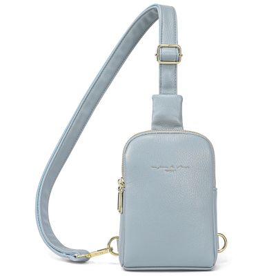 Travel Small Sling Bag for Women Anti Theft Crossbody Bags Purses Cross Body Fanny Pack Over the Shoulder Bag(0-Light Blue)