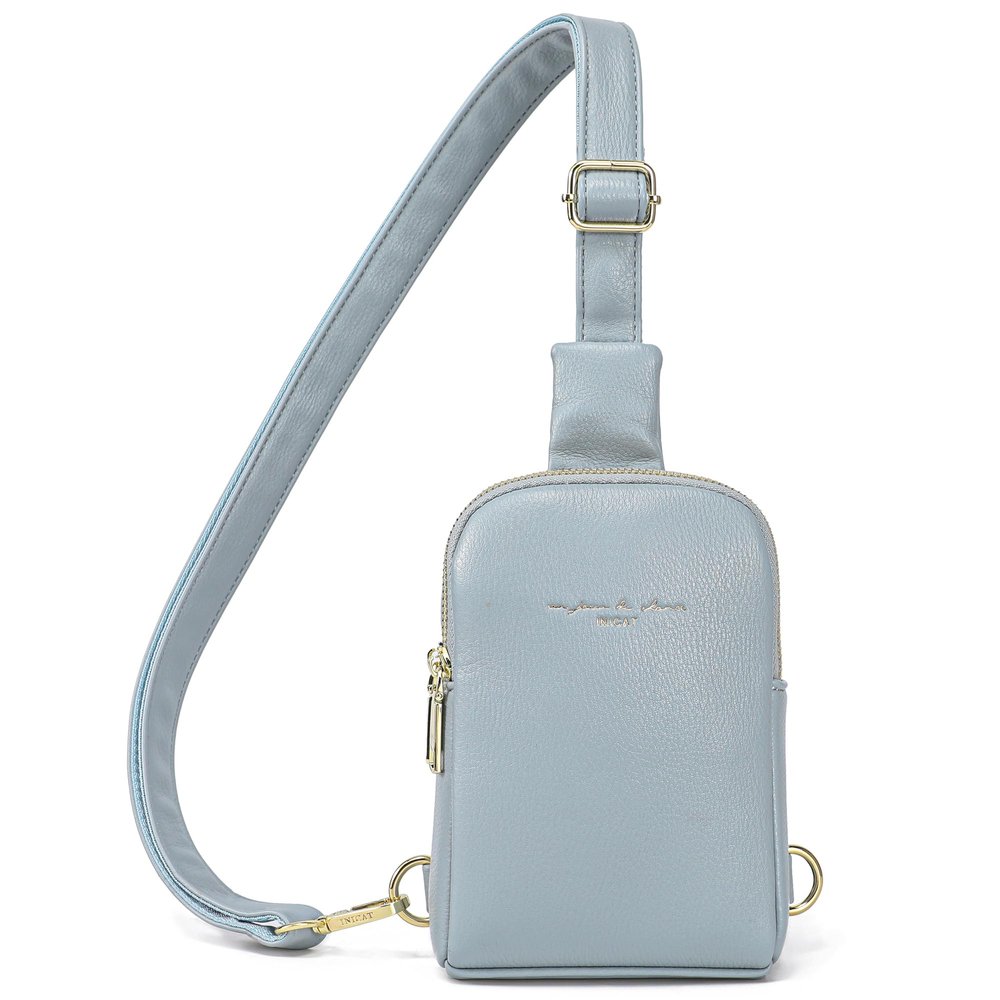 Travel Small Sling Bag for Women Anti Theft Crossbody Bags Purses Cross Body Fanny Pack Over the Shoulder Bag(0-Light Blue)