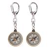 2PCS Zinc Alloy Compact Military Compass,Camping Survival Compass, Hiking, Backpacking, and Camping Accessory for Outdoor Navigation Tools, Camping Survival Compass,2PCS Zinc Alloy Compact Mcompa